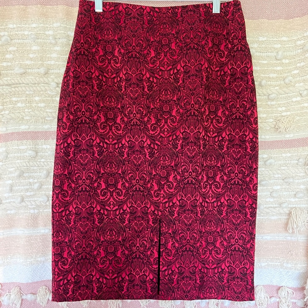 Worthington Size 10 Front Split Pencil Skirt